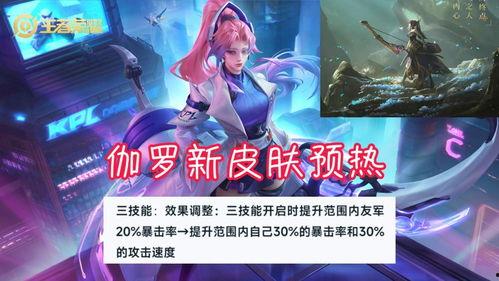 伽罗最新爆料,揭秘神秘新技能与未来动向  第3张